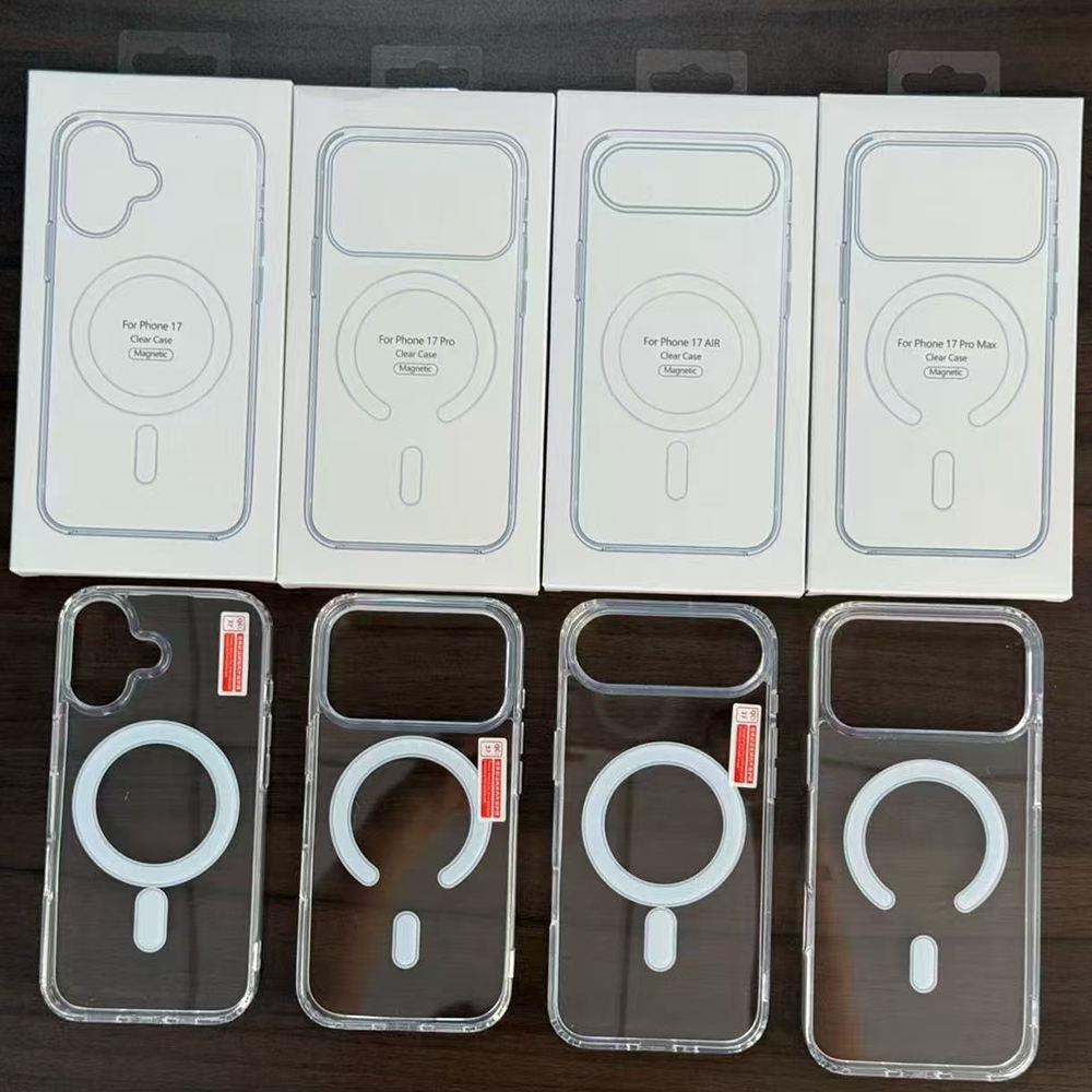 iPhone 17 series Transparent Back Cover for  iphone 17, 17Pro , 17 pro Max and Iphone air– Anti-Yellow & Shockproof