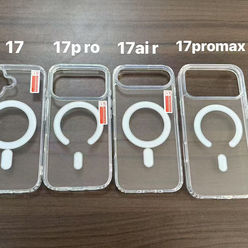 iPhone 17 series Transparent Back Cover for  iphone 17, 17Pro , 17 pro Max and Iphone air– Anti-Yellow & Shockproof